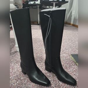 Universal Thread Black Over the Knee Boots